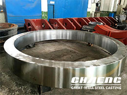 Rotary kiln rolling ring process